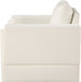 Madeline Chenille Fabric Living Room Chair Cream - 152Cream-C - Vega Furniture