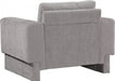 Madeline Chenille Fabric Living Room Chair Grey - 152Grey-C - Vega Furniture