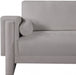 Madeline Chenille Fabric Living Room Chair Grey - 152Grey-C - Vega Furniture