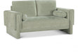 Madeline Chenille Fabric Loveseat Mint - 152Mint-L - Vega Furniture