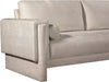 Madeline Chenille Fabric Sofa Beige - 152Beige-S - Vega Furniture