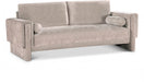 Madeline Chenille Fabric Sofa Beige - 152Beige-S - Vega Furniture