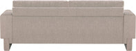 Madeline Chenille Fabric Sofa Beige - 152Beige-S - Vega Furniture