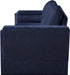 Madeline Chenille Fabric Sofa Blue - 152Navy-S - Vega Furniture