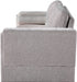 Madeline Chenille Fabric Sofa Grey - 152Grey-S - Vega Furniture