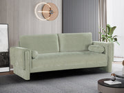 Madeline Chenille Fabric Sofa Mint - 152Mint-S - Vega Furniture