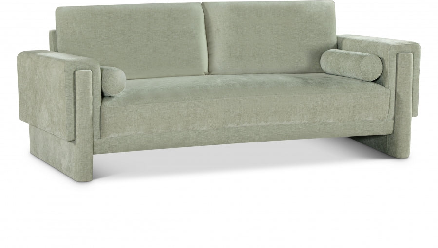 Madeline Chenille Fabric Sofa Mint - 152Mint-S - Vega Furniture