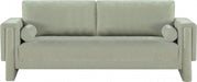 Madeline Chenille Fabric Sofa Mint - 152Mint-S - Vega Furniture