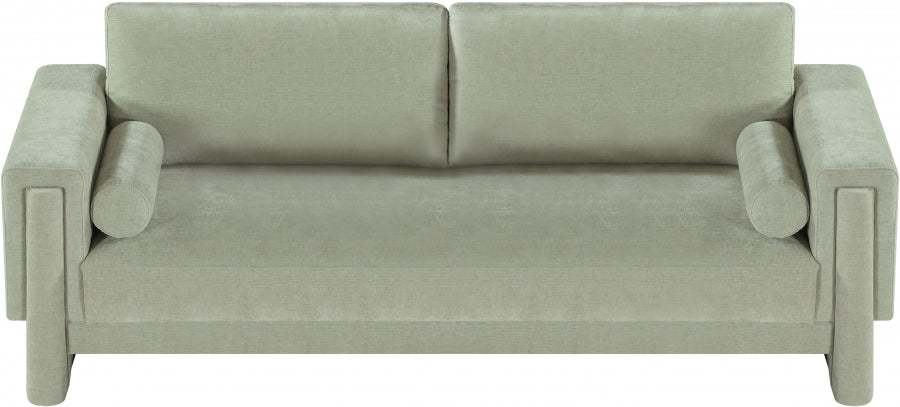 Madeline Chenille Fabric Sofa Mint - 152Mint-S - Vega Furniture