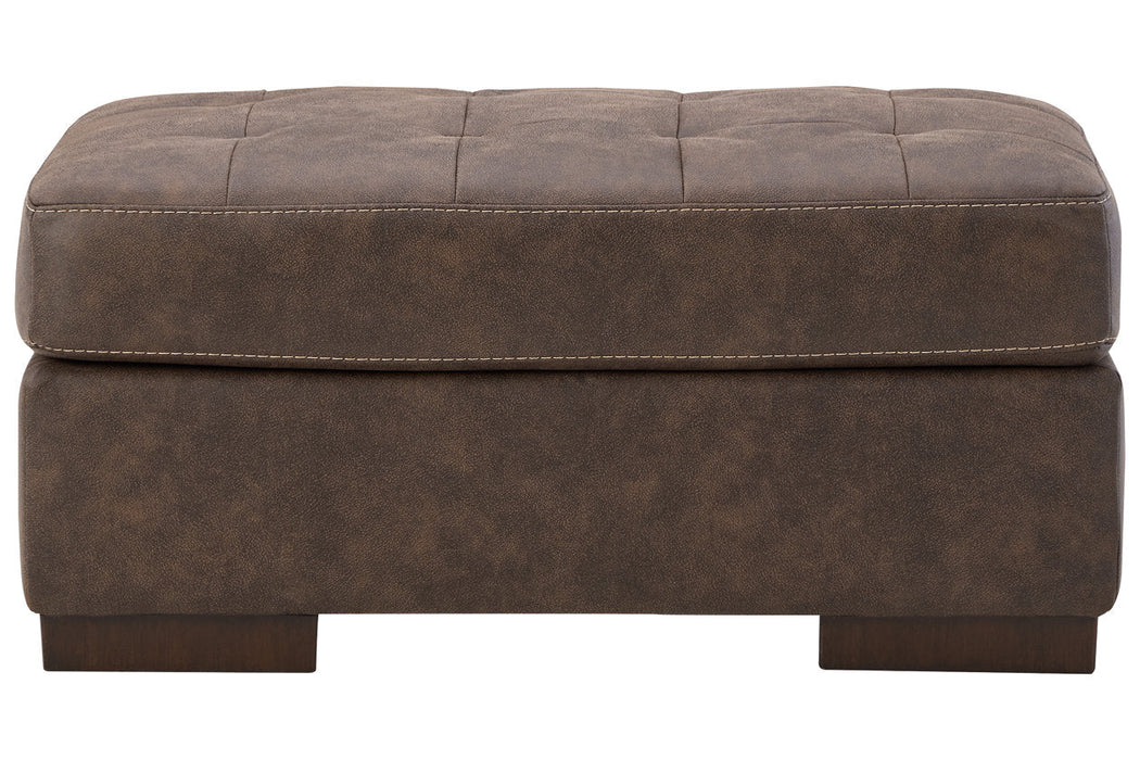 Maderla Walnut Ottoman - 6200214 - Vega Furniture