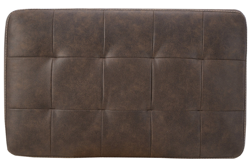 Maderla Walnut Ottoman - 6200214 - Vega Furniture