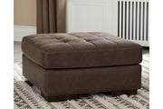 Maderla Walnut Oversized Accent Ottoman - 6200208 - Vega Furniture