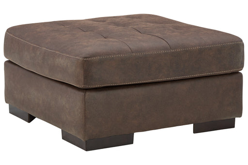 Maderla Walnut Oversized Accent Ottoman - 6200208 - Vega Furniture