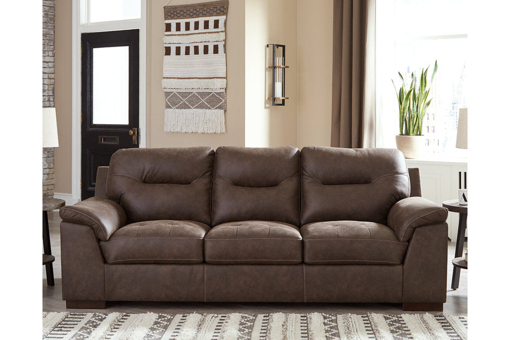 Maderla Walnut Sofa - 6200238 - Vega Furniture