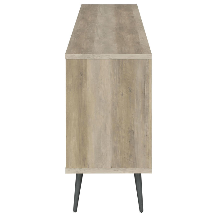 Maeve 2-door Engineered Wood Accent Cabinet Grey and Antique Pine - 950352 - Vega Furniture