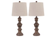 Magaly Brown Table Lamp, Set of 2 - L276024 - Vega Furniture