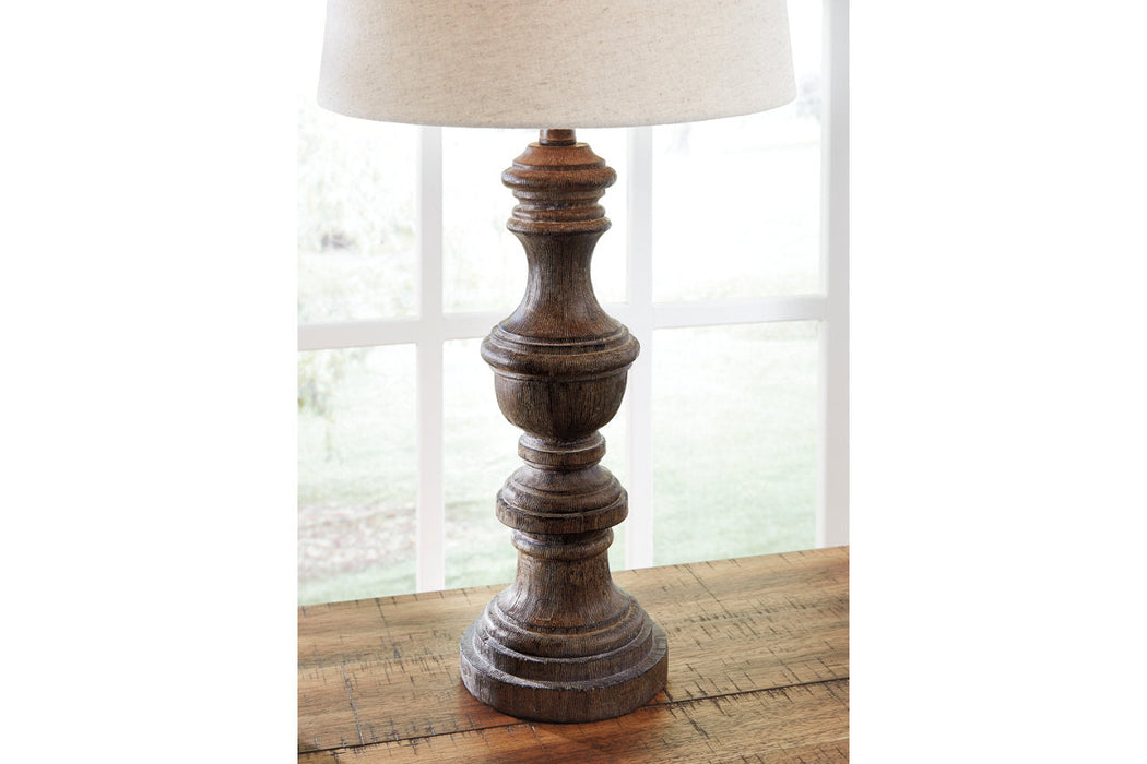 Magaly Brown Table Lamp, Set of 2 - L276024 - Vega Furniture