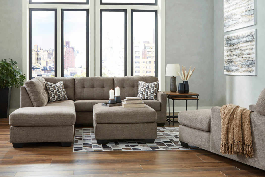 Mahoney Chocolate LAF Sectional - SET | 3100516 | 3100567 - Vega Furniture