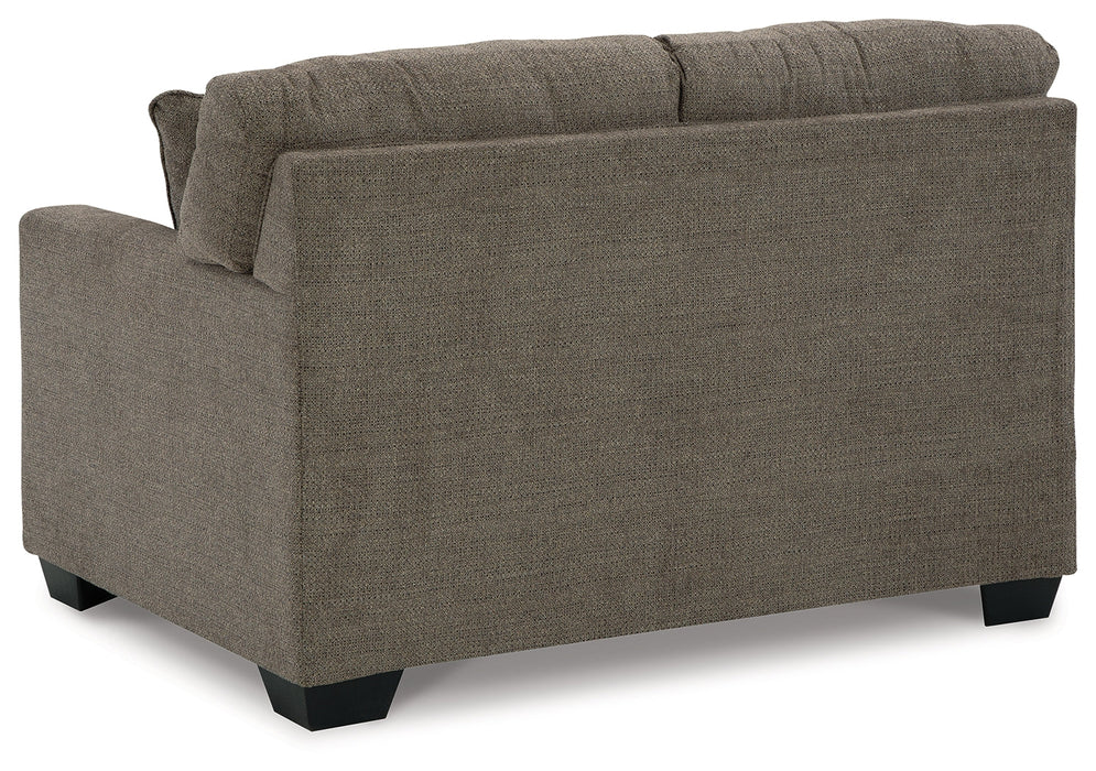 Mahoney Chocolate Loveseat - 3100535 - Vega Furniture