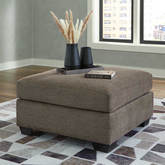 Mahoney Chocolate Oversized Accent Ottoman - 3100508 - Vega Furniture