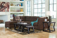 Maier Walnut LAF Sectional - SET | 4522116 | 4522167 - Vega Furniture