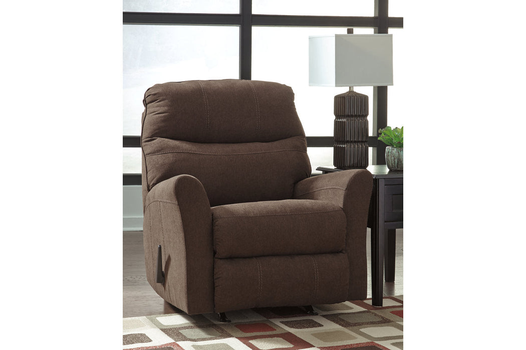 Maier Walnut Recliner - 4522125 - Vega Furniture