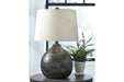 Maire Black/Gold Finish Table Lamp - L207294 - Vega Furniture