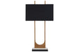 Malana Brass Finish Table Lamp - L208254 - Vega Furniture