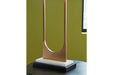 Malana Brass Finish Table Lamp - L208254 - Vega Furniture
