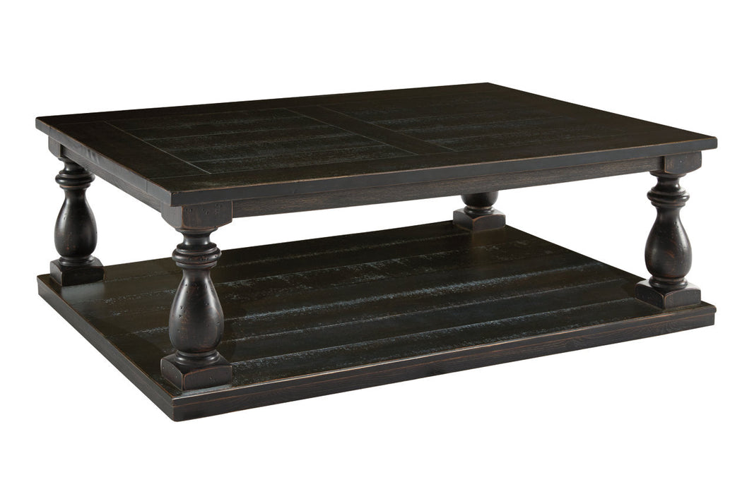 Mallacar Black Coffee Table - T880-1 - Vega Furniture