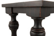 Mallacar Black Sofa/Console Table - T880-4 - Vega Furniture