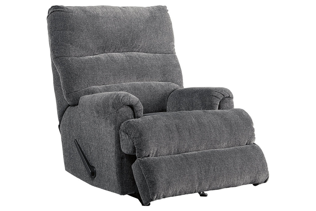 Man Fort Graphite Recliner - 4660525 - Vega Furniture