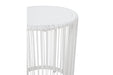 Mandarin Cape White Outdoor Table and Chairs, Set of 3 - P312-050 - Vega Furniture