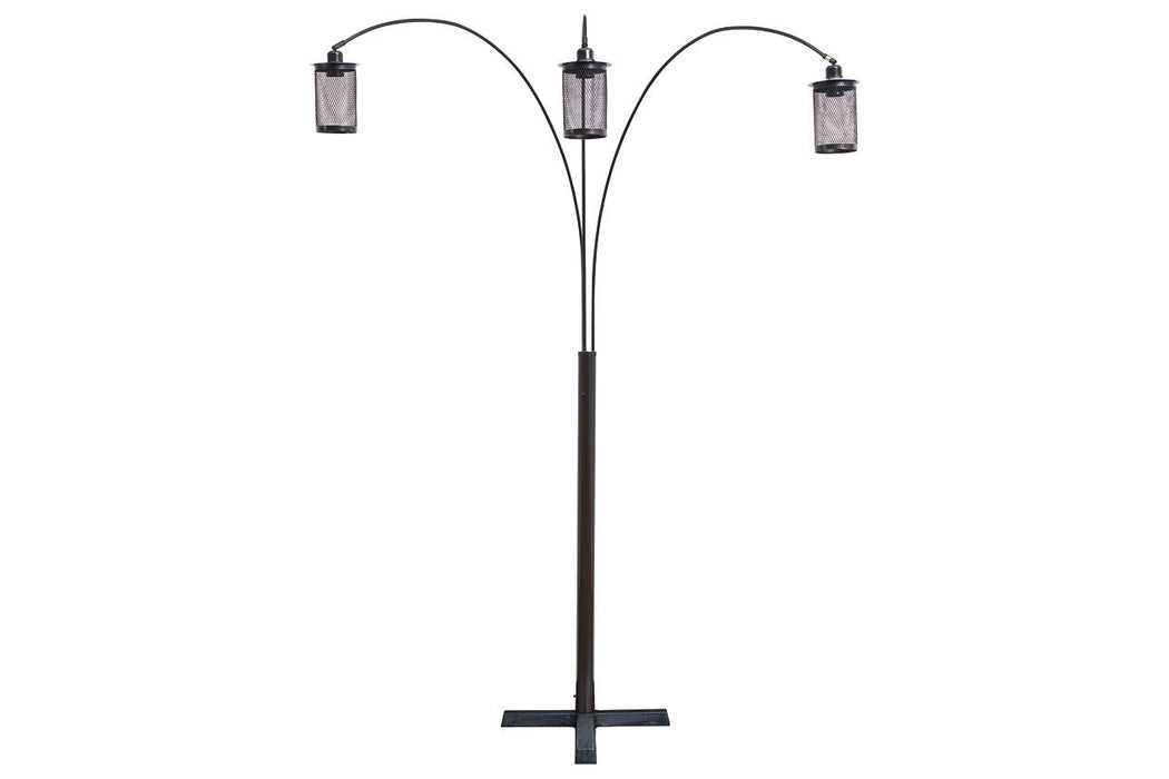 Maovesa Bronze Floor Lamp - L725109 - Vega Furniture