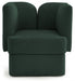 Marcel Green Boucle Fabric Chair - 616Green-C - Vega Furniture