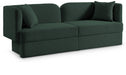 Marcel Green Boucle Fabric Sofa - 616Green-S - Vega Furniture