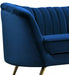 Margo Blue Velvet Chair - 622Navy-C - Vega Furniture