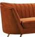 Margo Cognac Velvet Chair - 622Cognac-C - Vega Furniture