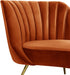 Margo Cognac Velvet Chaise Lounge - 622Cognac-Chaise - Vega Furniture