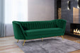 Margo Green Velvet Sofa - 622Green-S - Vega Furniture