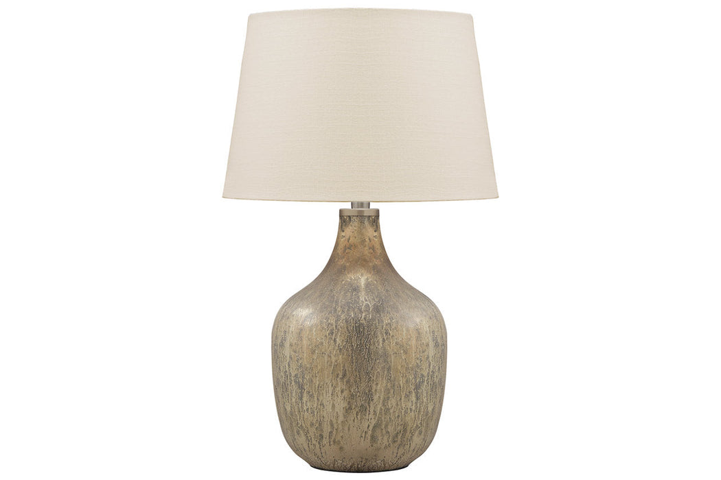 Mari Gray/Gold Finish Table Lamp - L430664 - Vega Furniture
