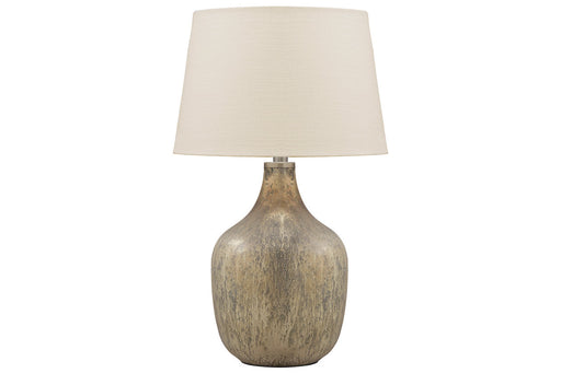 Mari Gray/Gold Finish Table Lamp - L430664 - Vega Furniture