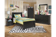 Maribel Black Chest of Drawers - B138-46 - Vega Furniture