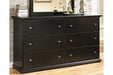 Maribel Black Dresser - B138-31 - Vega Furniture