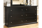 Maribel Black Dresser - B138-31 - Vega Furniture
