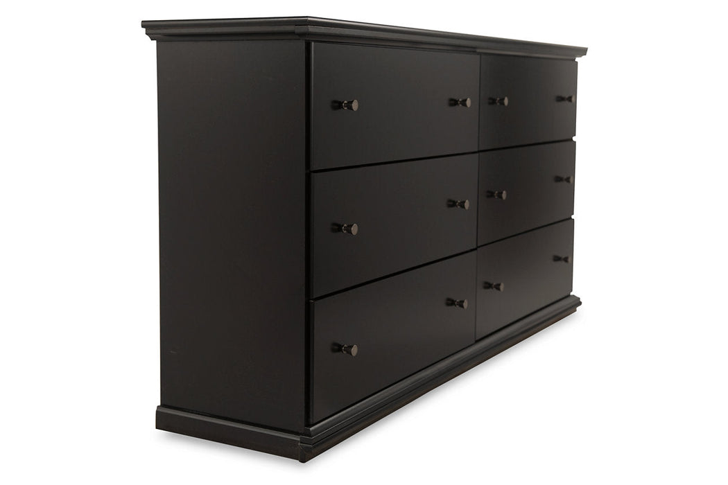 Maribel Black Dresser - B138-31 - Vega Furniture