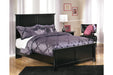 Maribel Black Full Panel Bed - SET | B138-84 | B138-86 | B138-87 - Vega Furniture