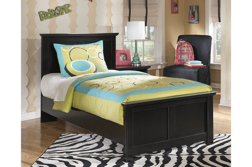 Maribel Black Twin Panel Bed - SET | B138-52 | B138-53 | B138-83 - Vega Furniture