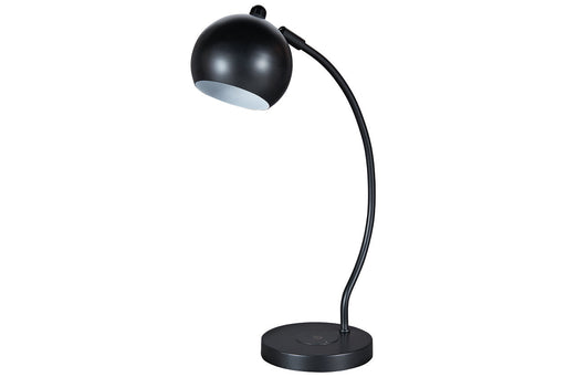 Marinel Black Desk Lamp - L206002 - Vega Furniture