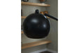 Marinel Black Floor Lamp - L206001 - Vega Furniture